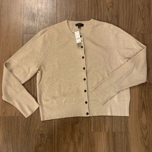 NWT JCrew ribbed Jackie cardigan sweater